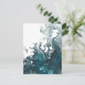 Indigo Tempest Briefkaart (Staand voorkant)