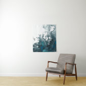 Indigo Tempest Wandkleed (In situ)