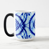 Indigo Tie Dye Magic Mok (Links)