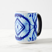 Indigo Tie Dye Magic Mok (Voorkant rechts)
