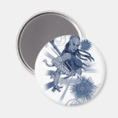 Indigo Tribe 10 Magneet (Voorkant / Achterkant)