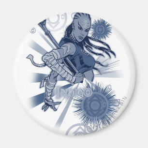 Indigo Tribe 10 Magneet
