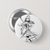 Indigo Tribe 3 Ronde Button 5,7 Cm (Voorkant /achterkant)