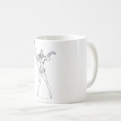 Indigo Tribe 6 Koffiemok (Voorkant rechts)