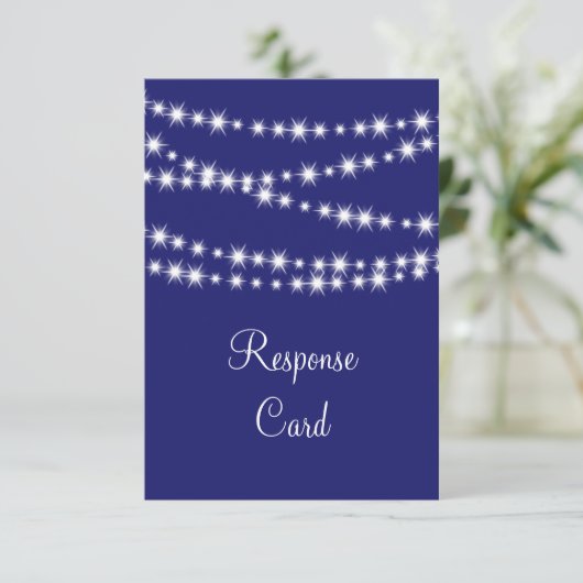 Indigo Twinkle Lights RSVP (Debout devant)