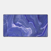 Indigo Violet Agate Marbre Abstraction (Recto)