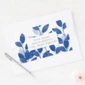 Indigo Waterverf Verlaat labels (Envelop)