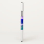 Indigo Waterverf vlinder gepersonaliseerd Case-Mate iPhone Case (Achterkant / rechts)