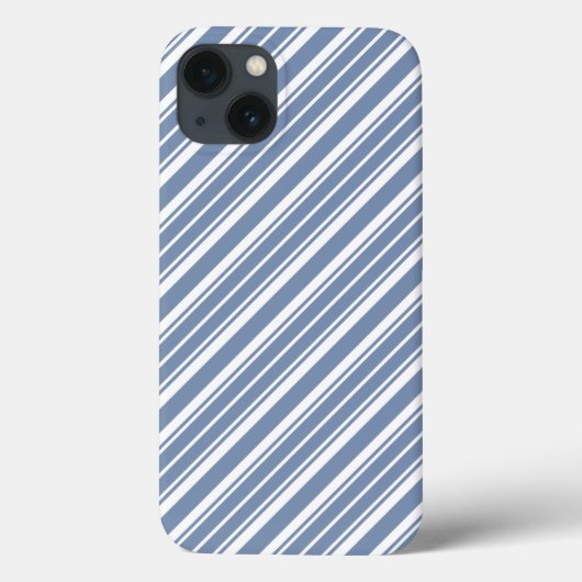 Indigo White Ticking Strig Note 4 Coque (Verso)