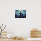 IndigoCrystalHeks Poster (Keuken)