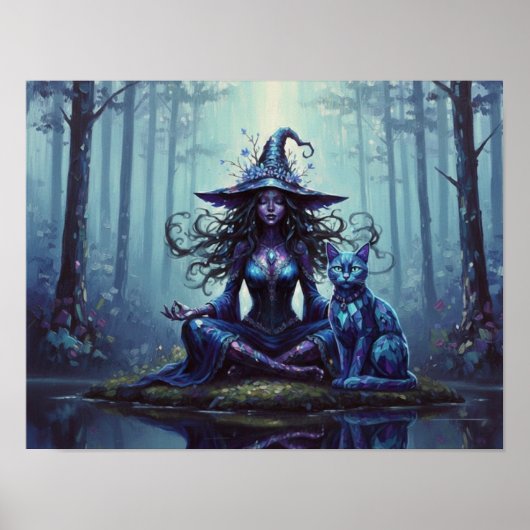 IndigoCrystalHeks Poster (Voorkant)