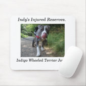 Indigo's muispad muismat (Met muis)