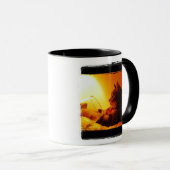 Indigo's Wine Glass Mok (Voorkant rechts)