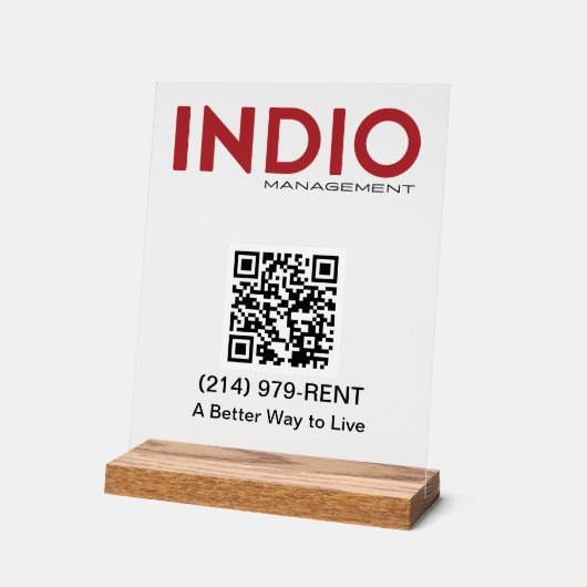 INDIO_ ACRYL BORD (Hoek)