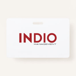 INDIO_ BADGE