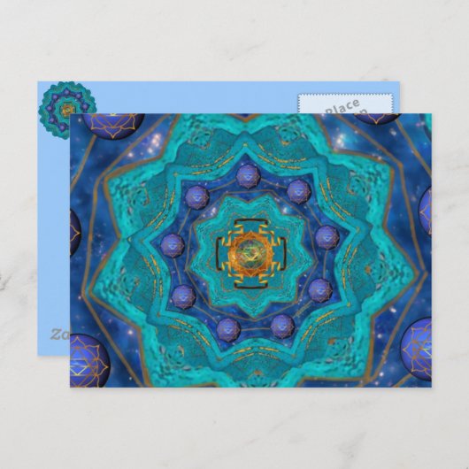 Indira Star-Briefkaart Briefkaart (Voorkant / Achterkant)