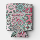 Indisch Arabisch Patchwork Quilt Blikjeskoeler (Achterkant)