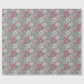 Indisch Arabisch Patchwork Quilt Cadeaupapier (Vlak)