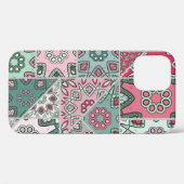Indisch Arabisch Patchwork Quilt Case-Mate iPhone Case (Achterkant (horizontaal))