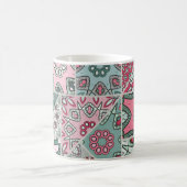 Indisch Arabisch Patchwork Quilt Koffiemok (Center)