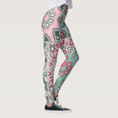 Indisch Arabisch Patchwork Quilt Leggings (Rechts)