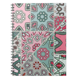 Indisch Arabisch Patchwork Quilt  Notitieboek
