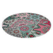 Indisch Arabisch Patchwork Quilt Snijplank (Hoek)