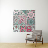 Indisch Arabisch Patchwork Quilt Wandkleed (In Situ (horizontaal))