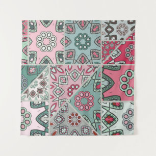 Indisch Arabisch Patchwork Quilt Wandkleed