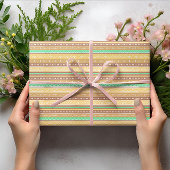 Indisch Native American Pattern Naadloos Cadeaupapier