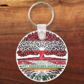 Indisch Österreichisch Österreich Baum Sleutelhanger (Voorkant)