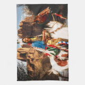 Indische 1A keukenhanddoek (Verticaal)