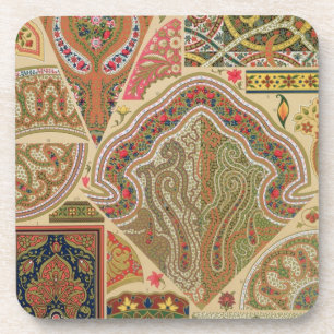 Indische afbraak, bord XIX van 'Polychrome Orna' Bier Onderzetter