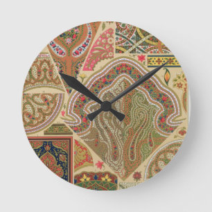 Indische afbraak, bord XIX van 'Polychrome Orna' Ronde Klok
