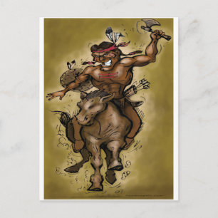 Indische arrior briefkaart