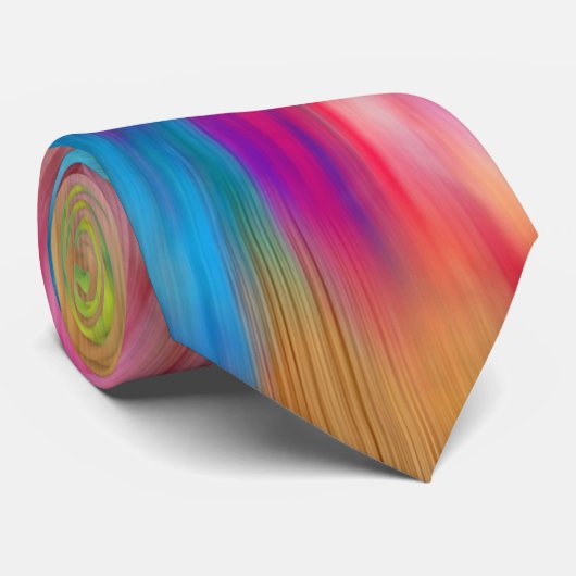 "Indische banket #1~ Burst #2" Stropdas (Opgerold)