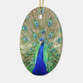 Indische blauwe Ornament (Links)