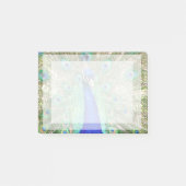 Indische blauwe pacock post-it® notes (Voorkant)