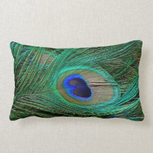 Indische blauwe pekkervaar kussen