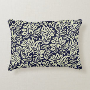 Indische Bloemen Grond Ontwerp Accent Kussen