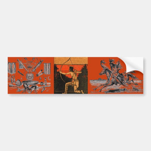 Indische Bumpersticker (Voorkant)