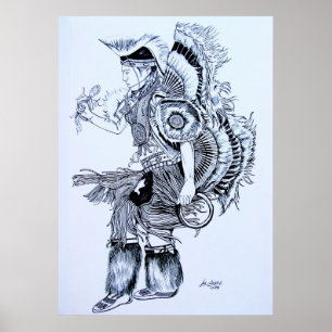 Indische Chants Magic Dance Poster