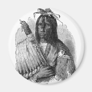 Indische Chief Magnet Magneet