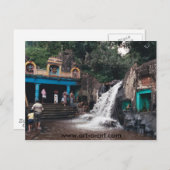 Indische Chola-tempel Briefkaart (Voorkant / Achterkant)