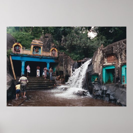 Indische chola-tempel poster (Voorkant)