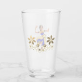 Indische Dancer Glass Cup Glas (Achterkant)
