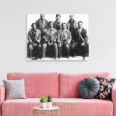 Indische foto van de Chiefs van Alaska Canvas Afdruk (Insitu (Woonkamer))