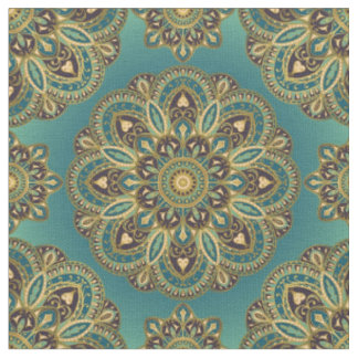 Indische geïnspireerde Abstracte Mandala verbindin Stof