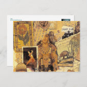 Indische glorie briefkaart (Voorkant / Achterkant)