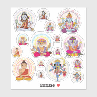 Indische goden sticker